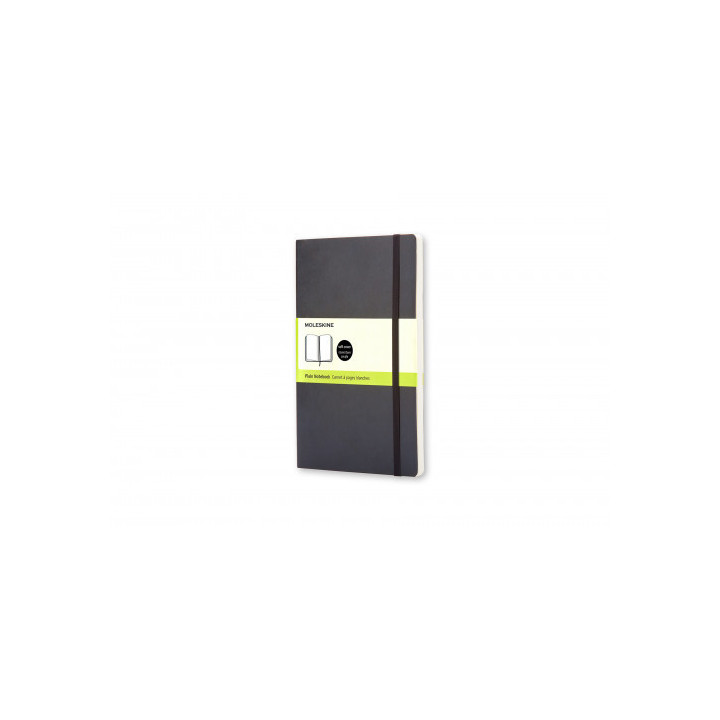 Libreta clasica tapa blanda negra p (9x14cm) lisa moleskine qp613