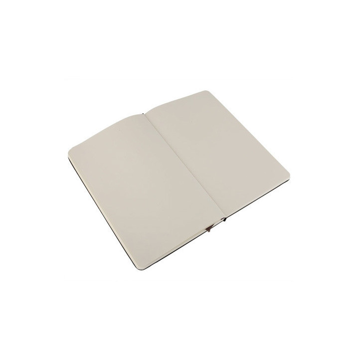 Libreta clasica tapa dura negra l (13x21cm) lisa moleskine qp062