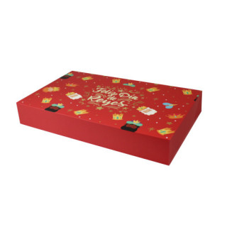 Caja plegable reyes magos (43x26x6