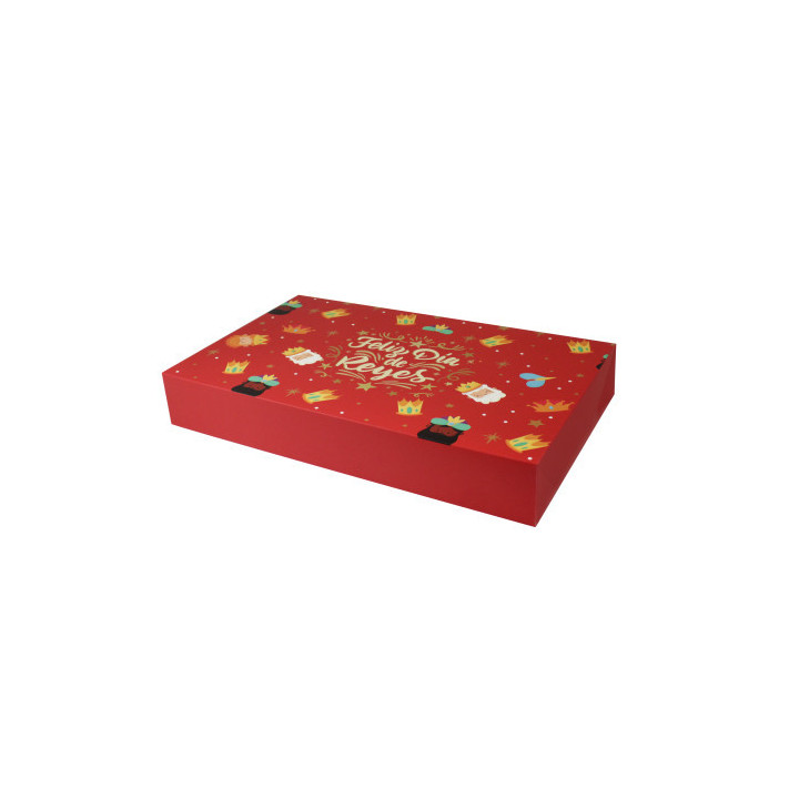 Caja plegable reyes magos (43x26x6