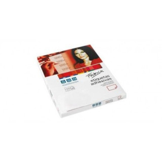 Caja 100 hojas etiquetas adhesivas ilc blanca 105x74