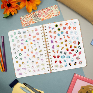 Agenda 2026 moniquilla e10 155x212mm semana vista horizontal espiga finocam 770100226