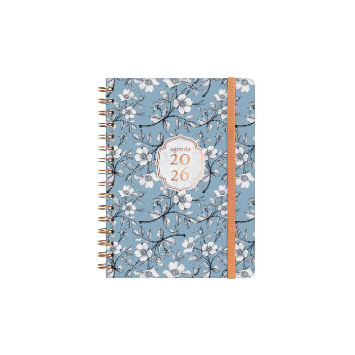 Agenda 2026 you e10 155x212mm semana vista horizontal cotton finocam 760043126