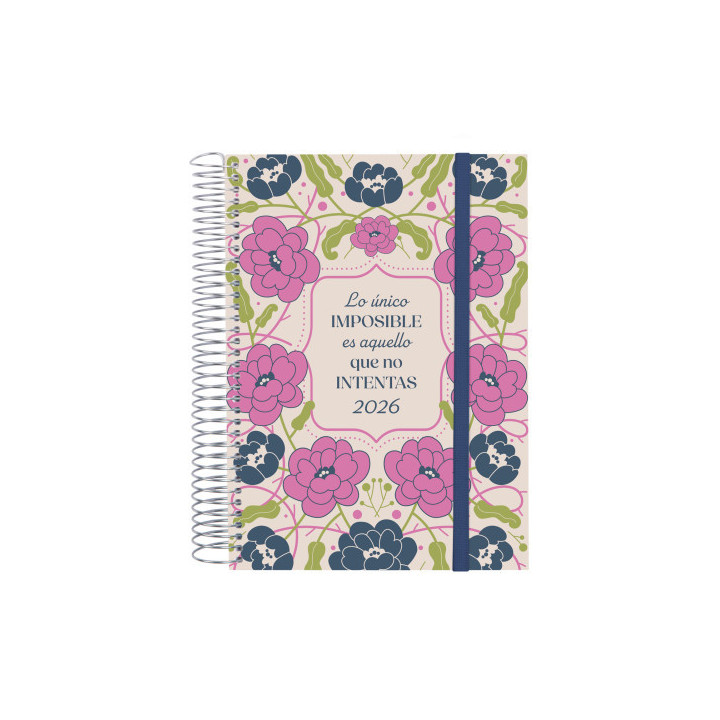 Agenda 2026 trendy design e10 155x212mm dia pagina imposible finocam 742312526