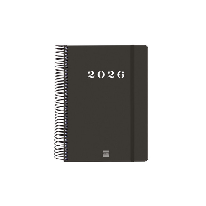 Agenda 2026 basic my e10 155x212mm dia pagina negro finocam 743526026
