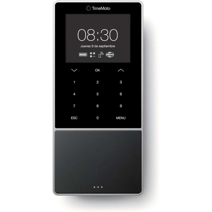Timemoto TM-818 MC - Incluye Timemoto Cloud - Cumplimiento RGPD - Registro Jornada - hasta 2.000 Usuarios - Fichajes hasta 100.
