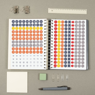 Agenda 2026 tempus 1/4 155x217mm dia pagina negro finocam 626306026