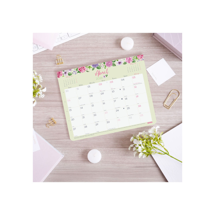 Calendario 2026 pared iman trendy design escribir 250x200mm finocam 787510126