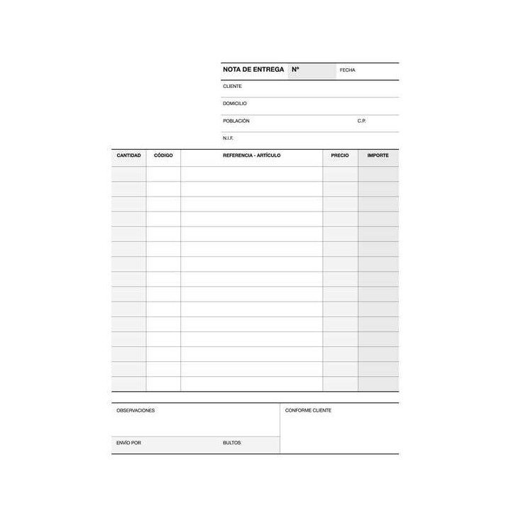 Apli Talonario Entrega 1/4 Triplicado Natural - Papel Autocopiativo - 92 Hojas - Numeracion Secuencial - Tamaño A4 - Color Nat