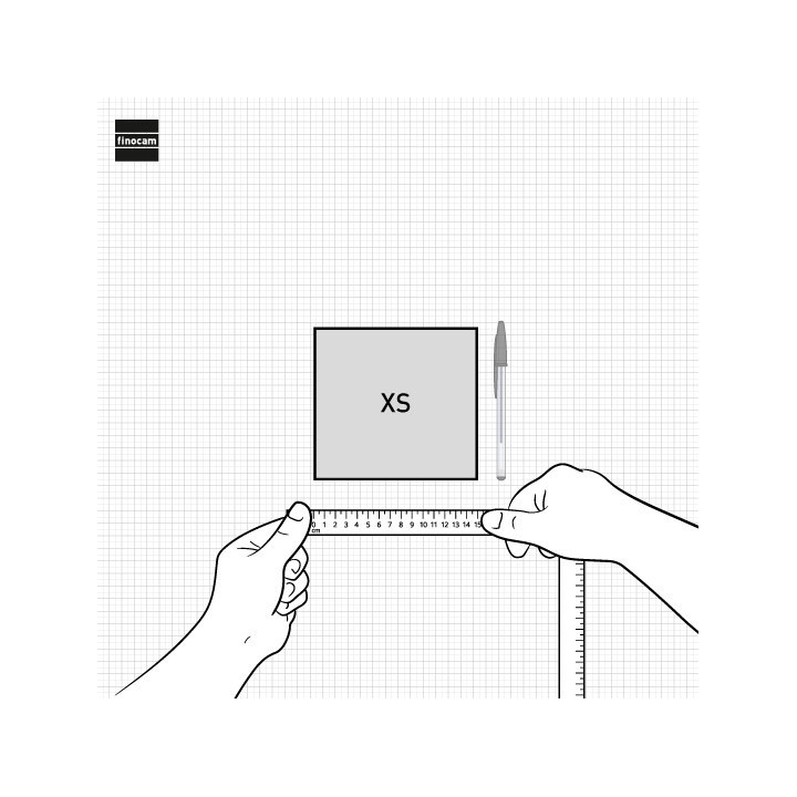 Calendario 2026 sobremesa neutro escribir xs 140x150mm finocam 780140026