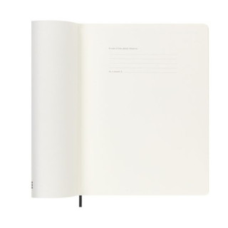 Agenda 2026 tapa blanda 12 meses semanal xl (19 x 25 cm) negra moleskine dsb12wn4y26