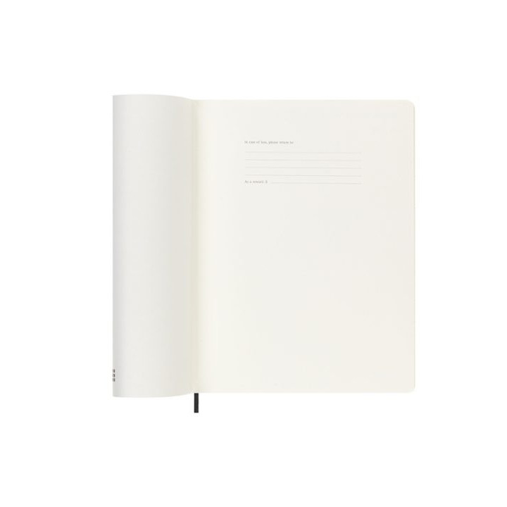 Agenda 2026 tapa blanda 12 meses semanal xl (19 x 25 cm) negra moleskine dsb12wn4y26