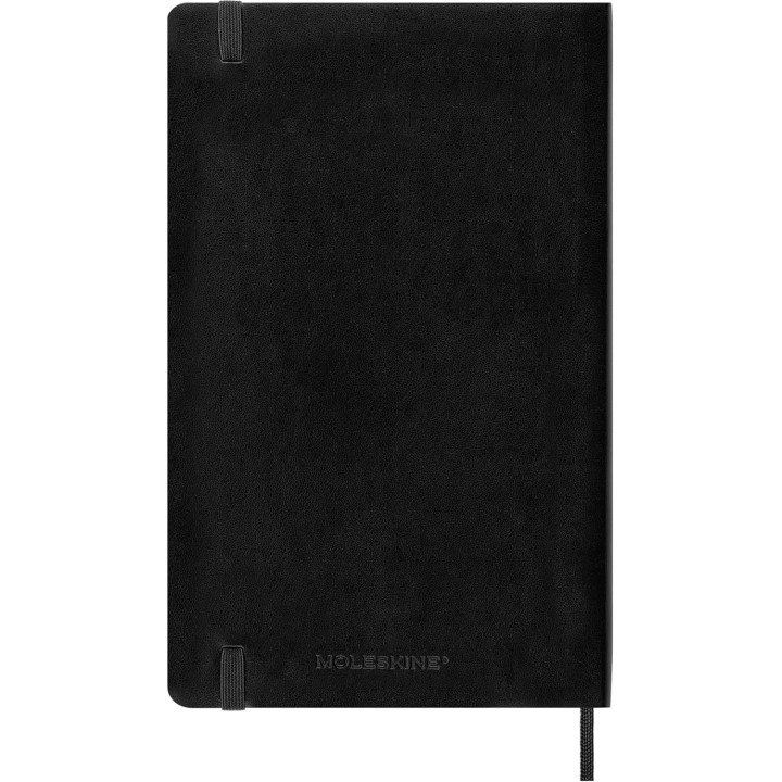 Agenda 2026 tapa blanda 12 meses diaria l (13 x 21 cm) negra moleskine dsb12dc3y26