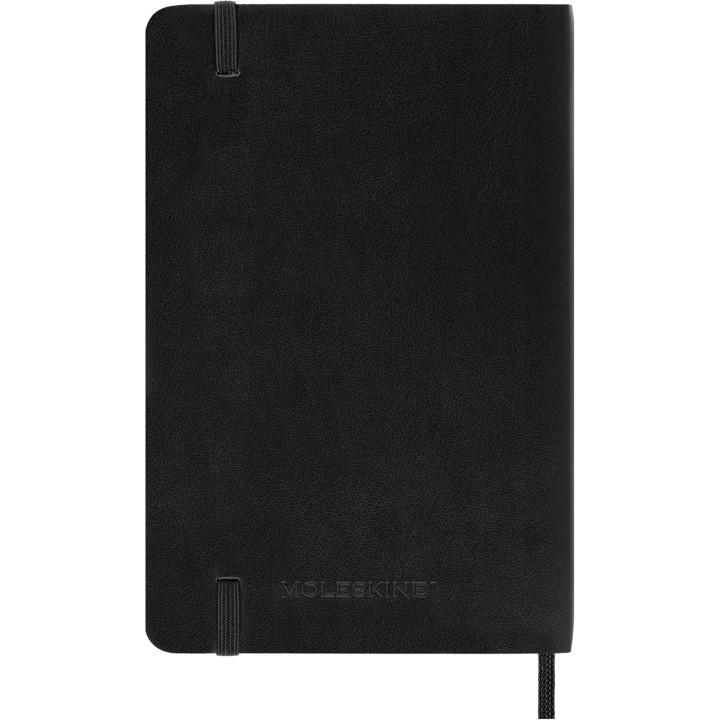 Agenda 2026 tapa blanda 12 meses diaria p (9 x 14 cm) negra moleskine dsb12dc2y26
