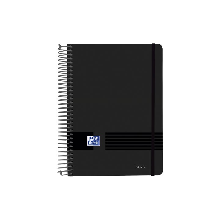 Agenda 2026 live&go a5 15x21cm dia pagina color negro oxford 400201730