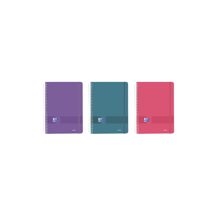 Agenda 2026 live&go a5 15x21cm semana vista colores vivos oxford 400201729