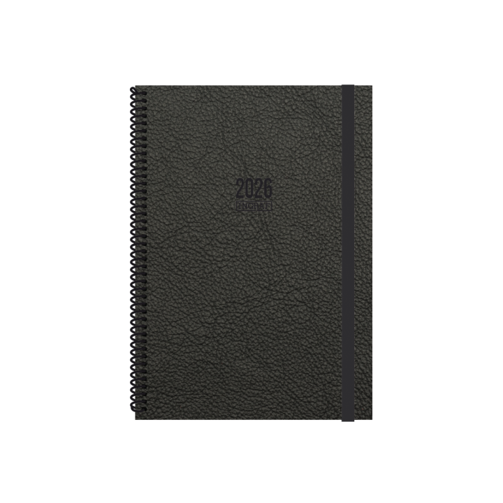 Agenda 2026 tokio d/p 17x24 negro castellano ingraf 356562