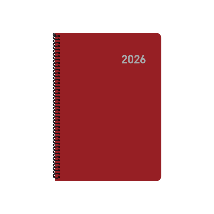 Agenda 2026 paris d/p 15x21 con espiral colores surtidos catalan ingraf 356425