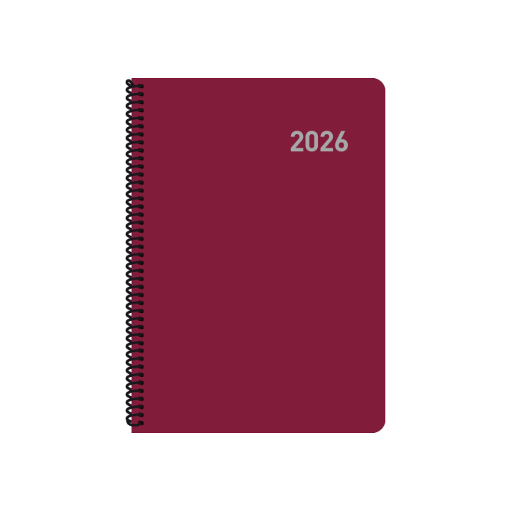 Agenda 2026 paris d/p 15x21 con espiral colores surtidos catalan ingraf 356425