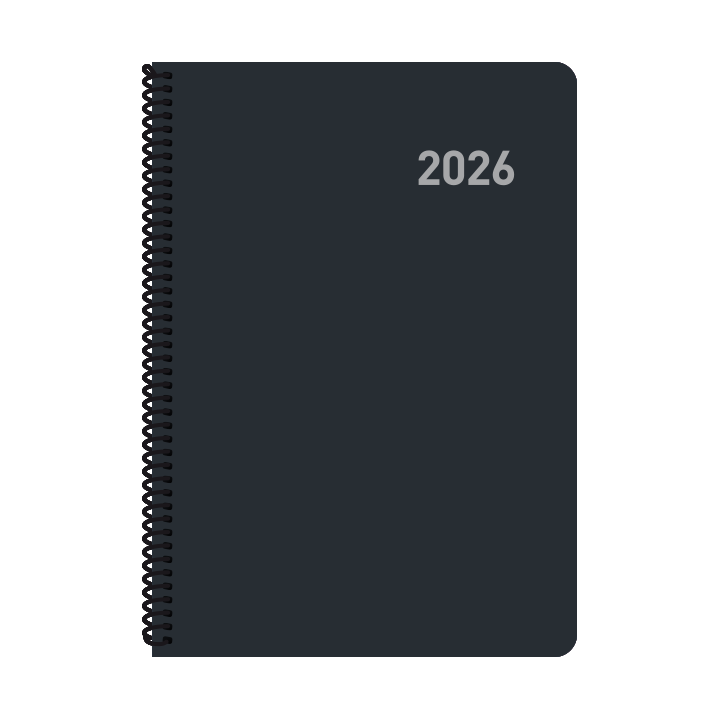 Agenda 2026 paris d/p 15x21 con espiral colores surtidos catalan ingraf 356425