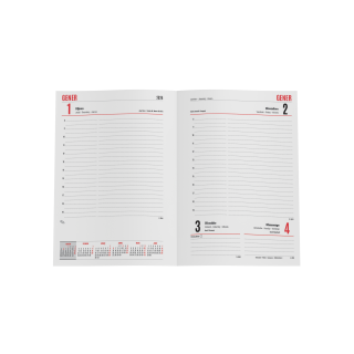 Agenda 2026 paris d/p 15x21 negra catalan ingraf 356421