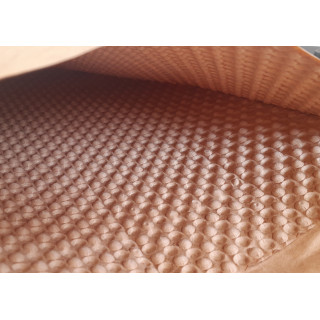 Caja 100 bolsas eco air bag acolchada bicapa nº 14 kraft autoadhesivo medida interior 180x265 mm sam 146293