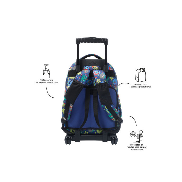 Mochila renglones tello (32 x 45.5 x 18) - 26l totto mma03eco006-2416p-8jz
