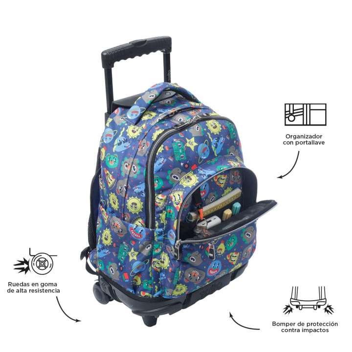 Mochila renglones tello (32 x 45.5 x 18) - 26l totto mma03eco006-2416p-8jz