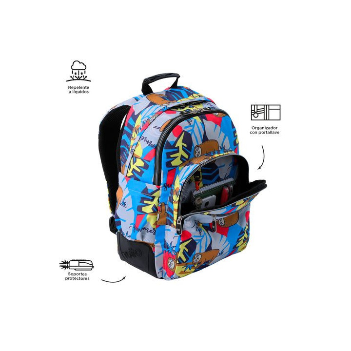 Mochila rayol lazel (33 x 44 x 13,5) - 19,6l totto ma04eco002-2416n-6yb