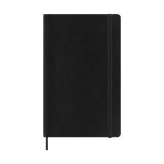 Agenda 18m 2025-2026 diaria l (13 x 21 cm) negra tapa blanda moleskine dsb18dc3y26