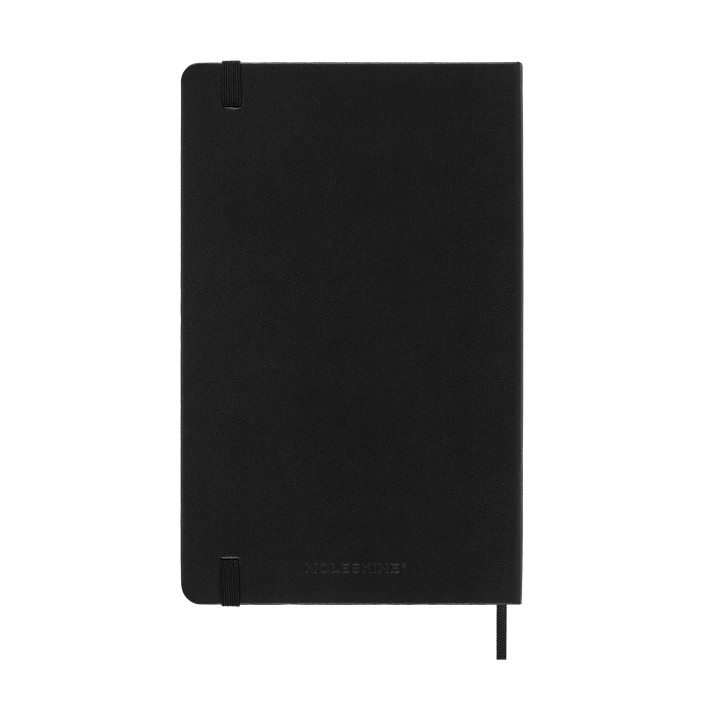 Agenda 18m 2025-2026 diaria l (13 x 21 cm) negra tapa dura moleskine dhb18dc3y26
