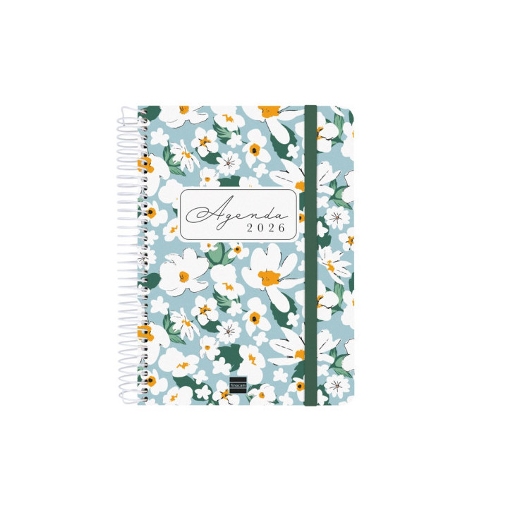 Agenda 16 meses septiembre 2025-diciembre 2026 cloe e10-155x212 semana vista horizontal verde+ finocam 627100326