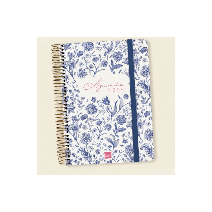 Agenda 16 meses septiembre 2025-diciembre 2026 cloe e10-155x212 semana vista horizontal azul+ finocam 627100126