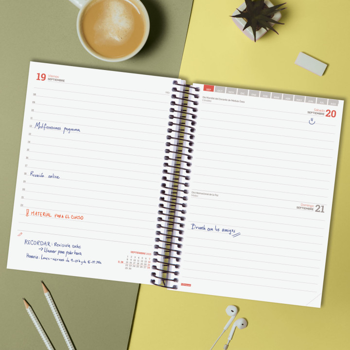 Agenda escolar 2025-2026 espir e10-155x212 1dia pagina negro+ finocam 633126026