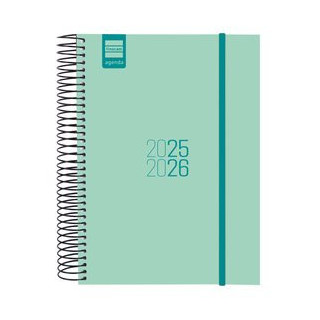 Agenda escolar 2025-2026 espir e10-155x212 1dia pagina turquesa+ finocam 633120126