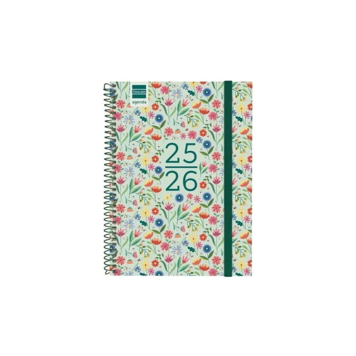 Agenda escolar 2025-2026 secundaria 4º 155x212 semana vista horizontal fiori+ finocam 634204926