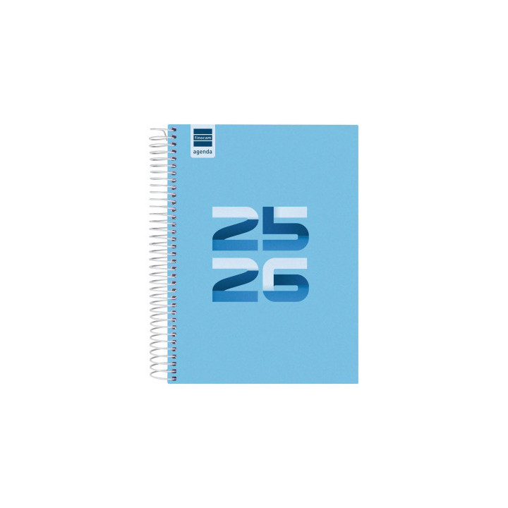 Agenda escolar 2025-2026 cool 4º 155x212 1dia pagina azul+ finocam 645060126