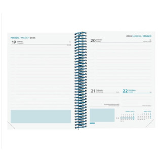 Agenda escolar 2025-2026 diva 4º 155x212 1dia pagina selva+ finocam 536160626