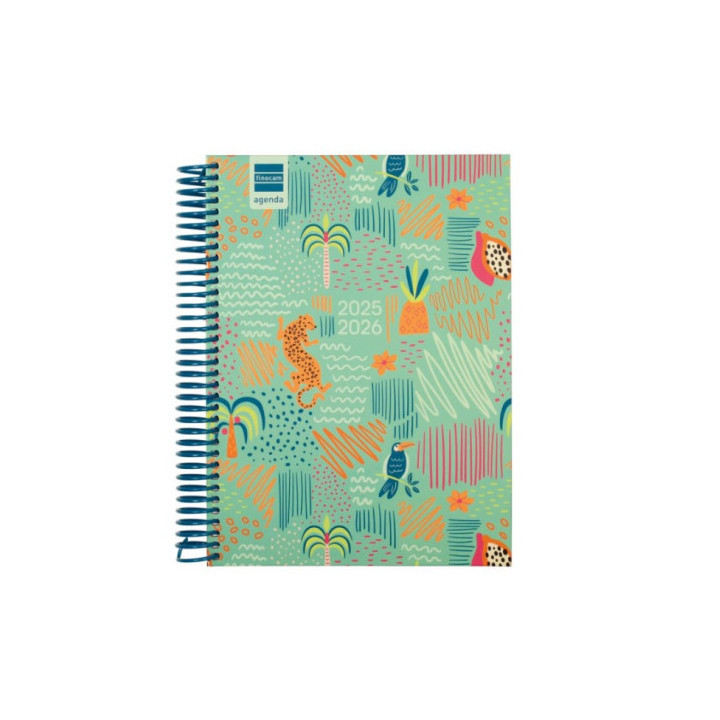 Agenda escolar 2025-2026 diva 4º 155x212 1dia pagina selva+ finocam 536160626