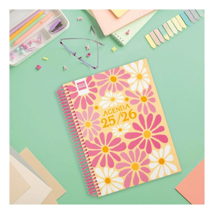 Agenda escolar 2025-2026 diva 4º 155x212 1dia pagina spring+ finocam 536160426