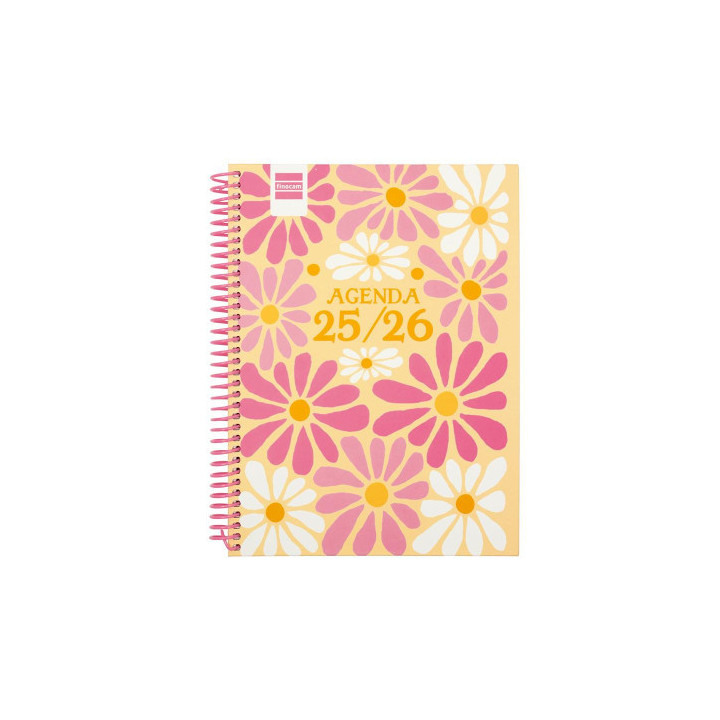 Agenda escolar 2025-2026 diva 4º 155x212 semana vista horizontal spring+ finocam 536140426