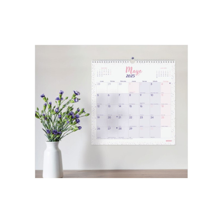 Calendario 16 meses septiembre 2025-diciembre 2026 plus 340x380 mes vista familiar+ finocam 540220126