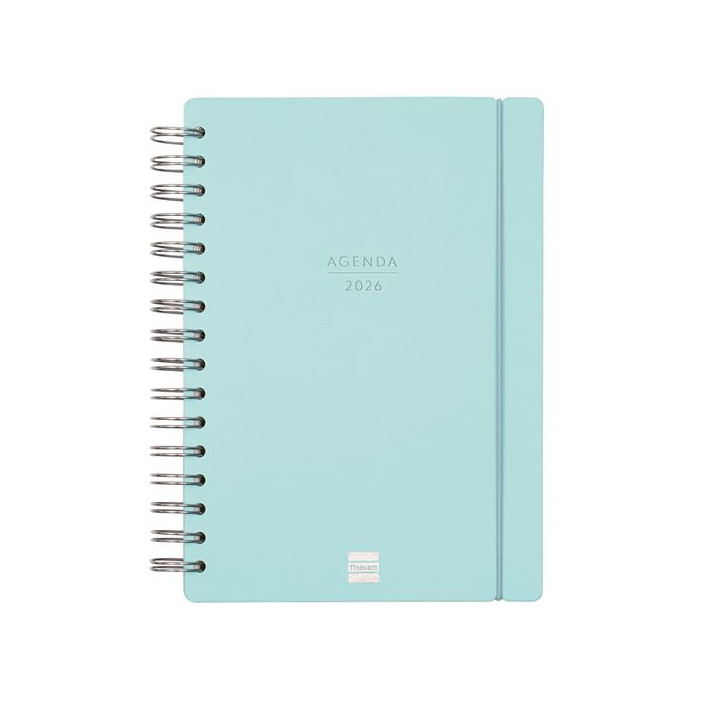 Agenda 16 meses septiembre 2025-diciembre 2026 haiku e10-155x212 semana vista horizontal azul+ finocam 627400426