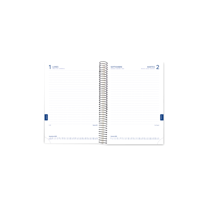 Agenda escolar 2025-2026 identity tapa extradura 4º dia pagina enri 400195411