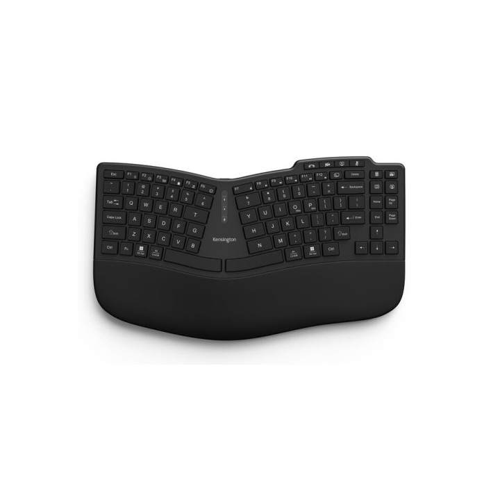 Teclado curvo inalambrico ergo kb675 eq tkl kensington k75491es