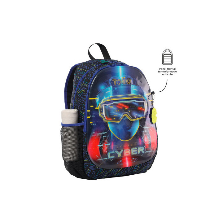 Mochila morral mettaverse l totto mj04mtv003-2320-5cel