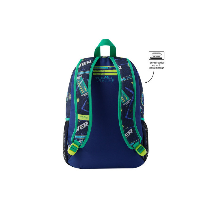 Mochila morral kong lab l totto mj04klb003-2410-8jdl