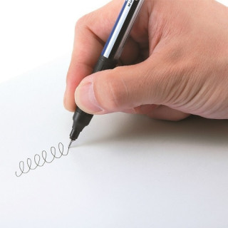 Bolígrafo mono graph lite tinta aceite baja viscosidad. cuerpo lima. tinta negra. tombow bc-mgle51