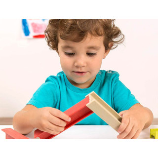 Set eco beams building set miniland 32250