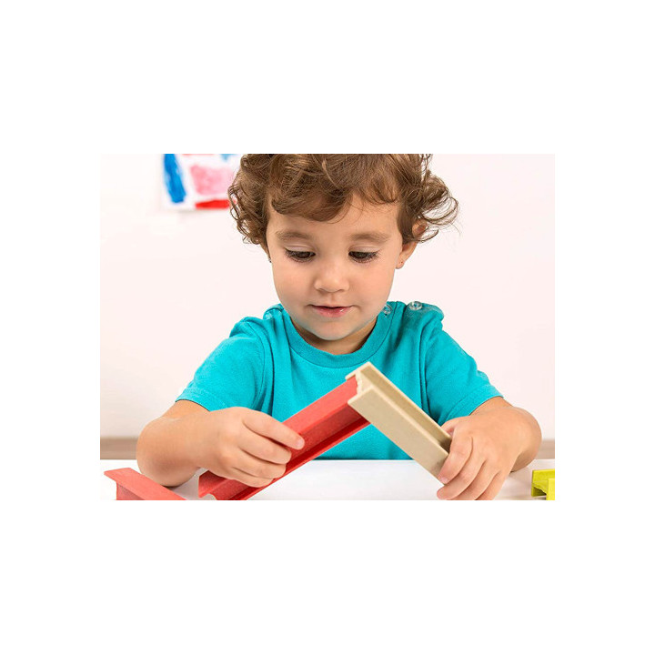 Set eco beams building set miniland 32250